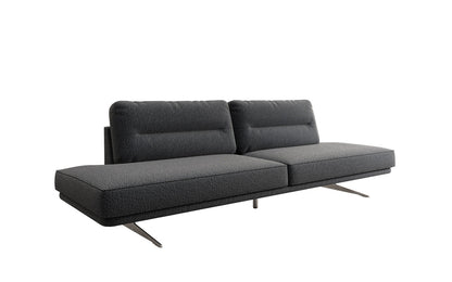 Luxusbetten24 Torino Designer Sofa Bouclé 3‑Sitzer