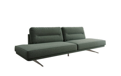 Luxusbetten24 Torino Designer Sofa Bouclé 3‑Sitzer