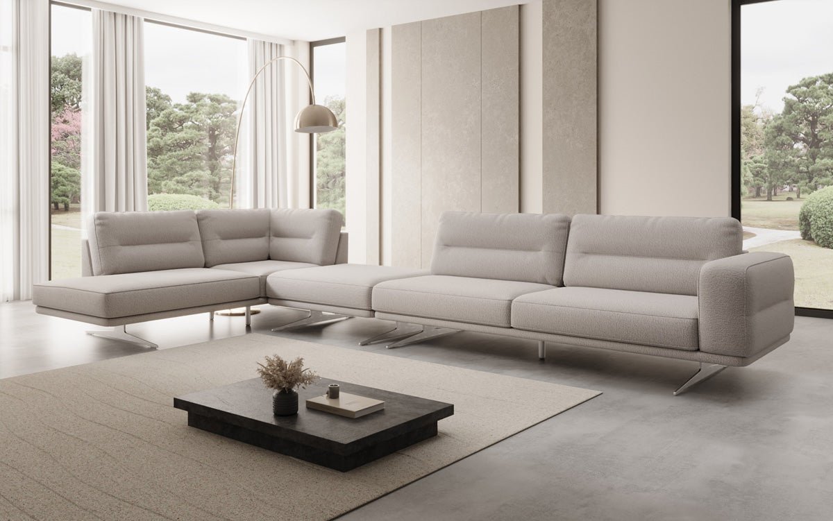Baidani Torino L Maxi Bouclé Sofa
