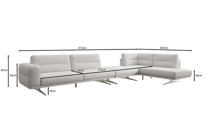 Baidani Torino L Maxi Bouclé Sofa