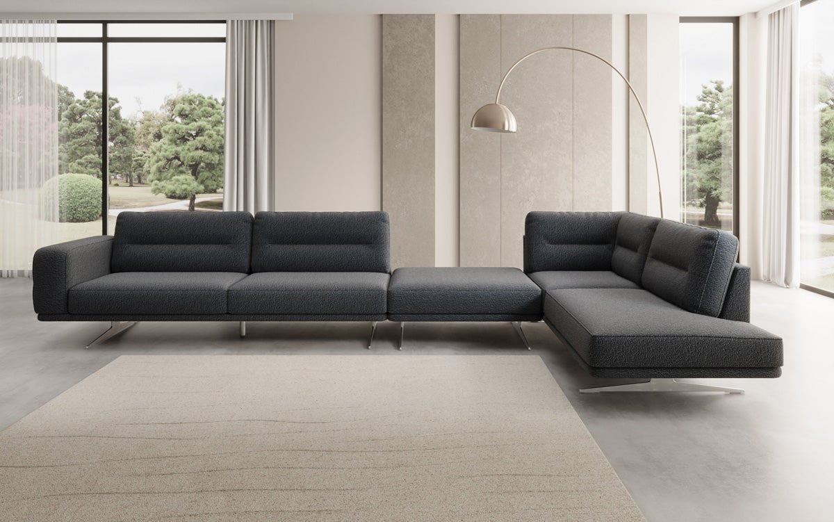 Baidani Torino L Maxi Bouclé Sofa