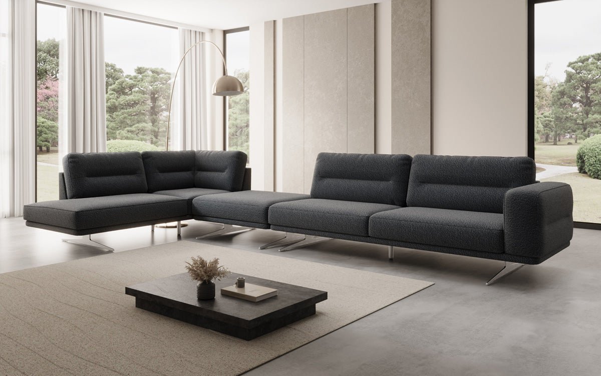 Baidani Torino L Maxi Bouclé Sofa