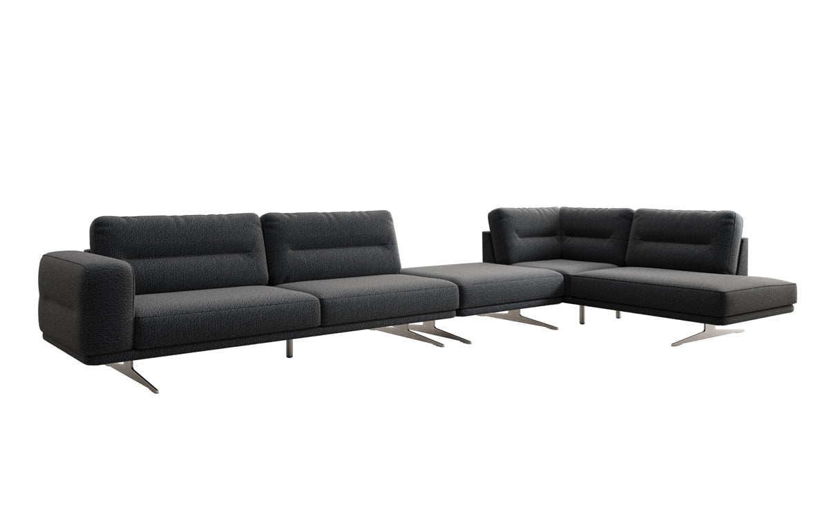 Baidani Torino L Maxi Bouclé Sofa