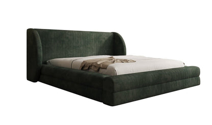 Designer Polsterbett Liv Cord mit Stauraum