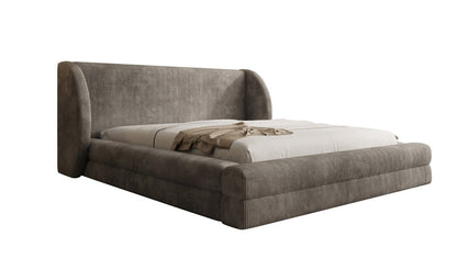 Designer Polsterbett Liv Cord mit Stauraum