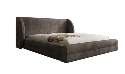 Designer Polsterbett Liv Cord mit Stauraum