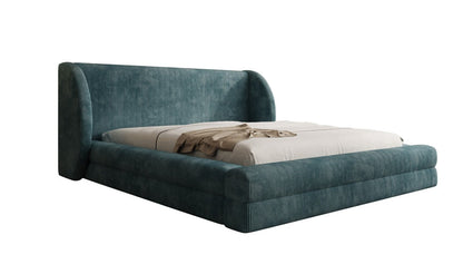 Designer Polsterbett Liv Cord mit Stauraum