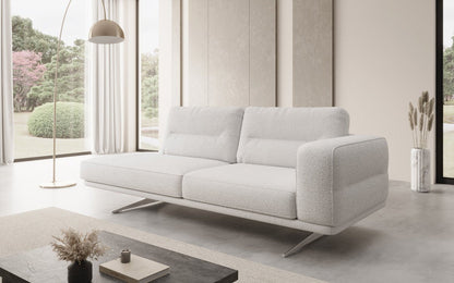 Luxusbetten24 Torino Moderne Design Sofa‑Chaiselongue Bouclé Wohnzimmer Luxus