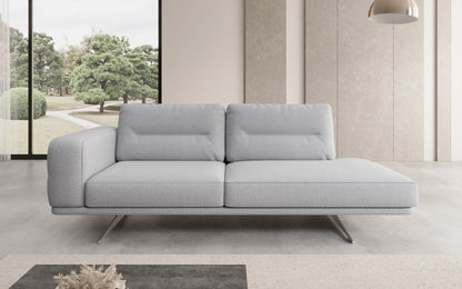 Luxusbetten24 Torino Moderne Design Sofa‑Chaiselongue Bouclé Wohnzimmer Luxus