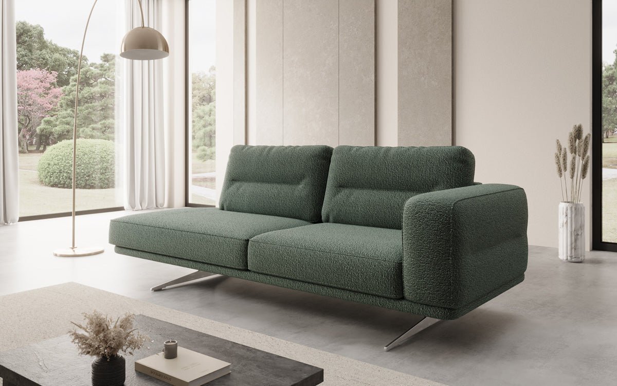 Luxusbetten24 Torino Moderne Design Sofa‑Chaiselongue Bouclé Wohnzimmer Luxus