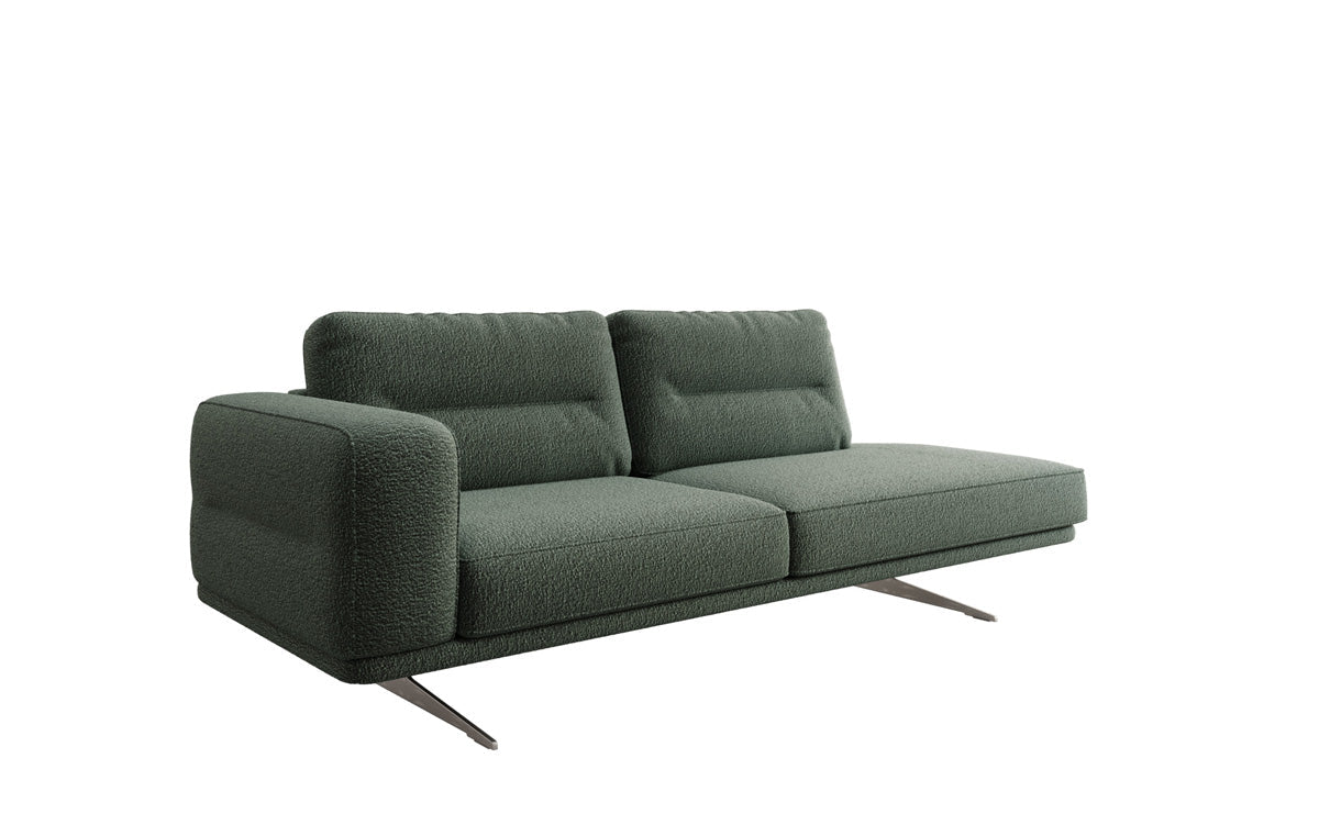 Luxusbetten24 Torino Moderne Design Sofa‑Chaiselongue Bouclé Wohnzimmer Luxus