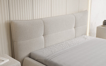 Luxusbetten24 Designer Gioia Polsterbett Teddy Bouclé Mit Stauraum