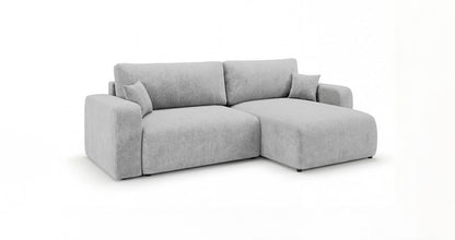 Designer Sofa Noma mit Schlaf- und Klappfunktion in Cord
