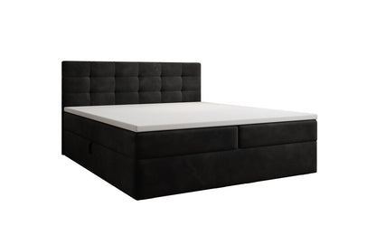 Boxspringbett Lux Samt mit Stauraum