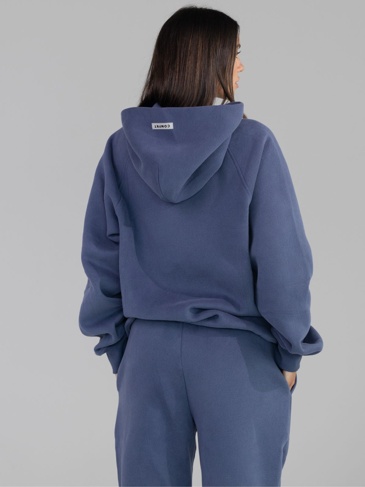 Comfrt Tranquil Hoodie Unisex Gewichtet Oversized Entspannend Komfort