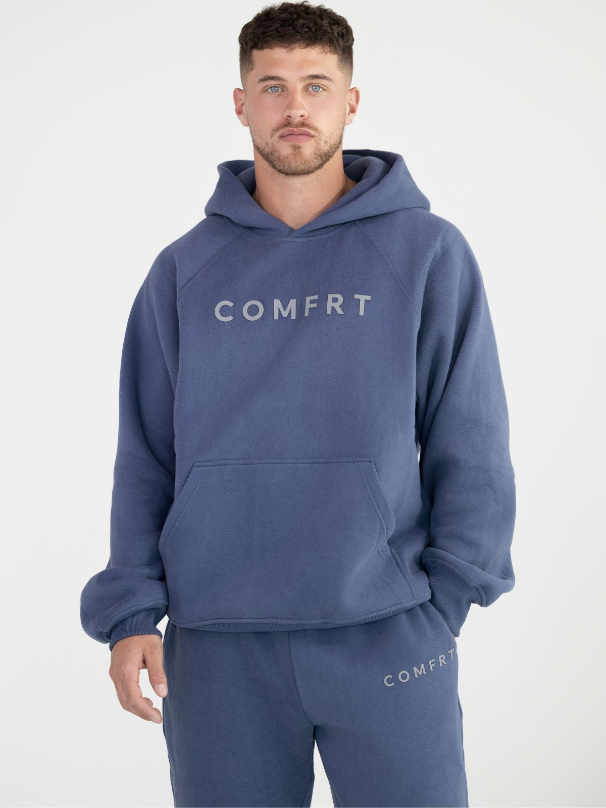 Comfrt Tranquil Hoodie Unisex Gewichtet Oversized Entspannend Komfort