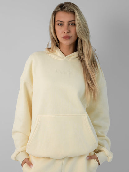 Signature Unisex Hoodie CloudTouch Heavyweight Oversized Soft Kängurutasche
