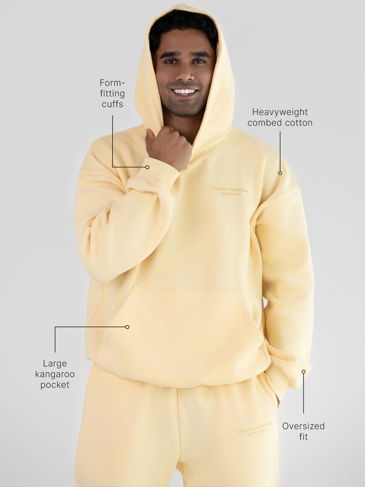 Comfrt Pastel Hoodie