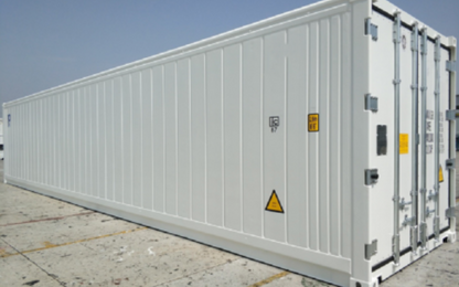 Contenedores Ejido Contenitore Refrigerato 40 piedi Bianco Acciaio Inox