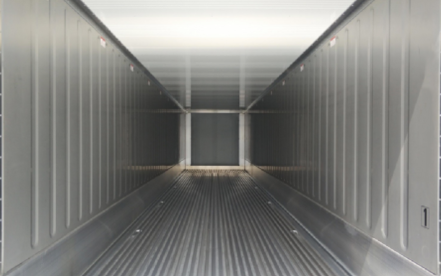 Contenedores Ejido Contenitore Refrigerato 40 piedi Bianco Acciaio Inox
