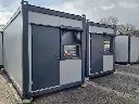 Standard Bürocontainer 6058×2438 mm – Stahlrahmen, Sandwichpaneele, inkl. Tür