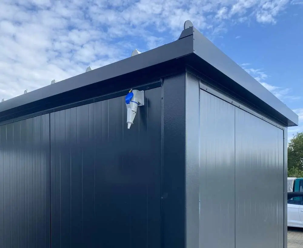 Conteneur Büro 4,00 m x 2,20 m – Robuster Stahlcontainer