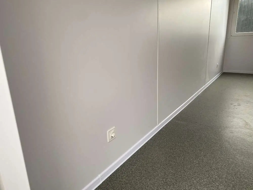 Bürocontainer 6 m × 2,43 m Stahlkonstruktion mit LED Integrierte Anschlüsse Modular