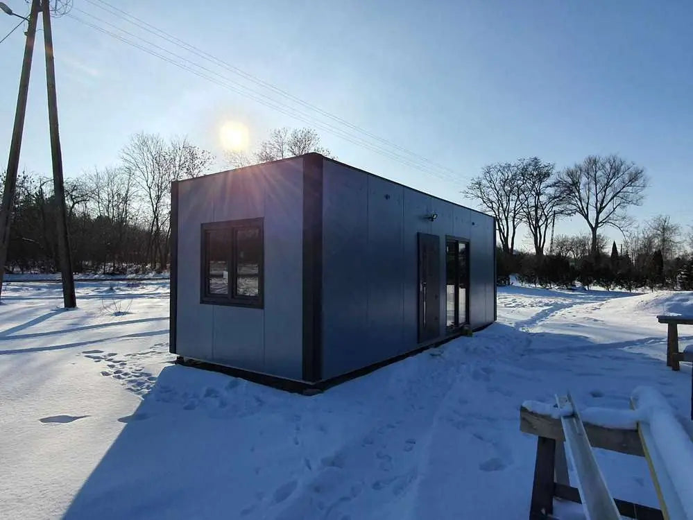 Modularer Bürocontainer 4 M × 2,2 M × 2,6 M Stahl
