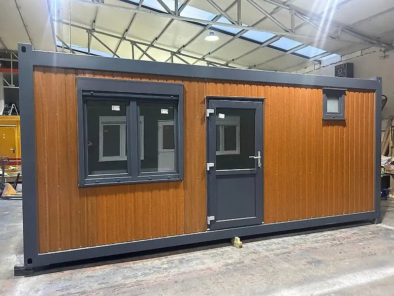 Modularer Container 2024 Büro Sanitär Dusche Flexibel für temporäre Einsätze