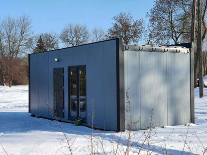 Tromsø Modulares Wohncontainer 3 × 8 m Komfortabler Wohnraum