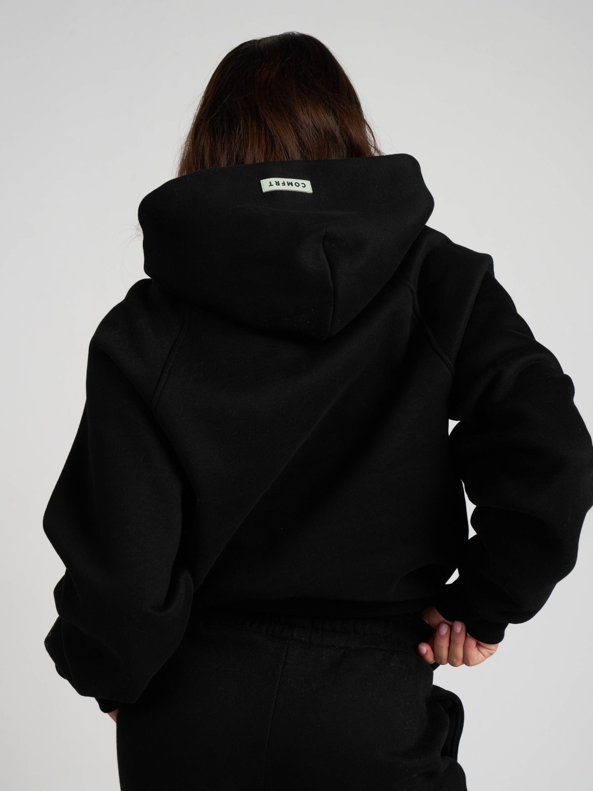 Comfrt Tranquil Hoodie Unisex Gewichtet Oversized Entspannend Komfort