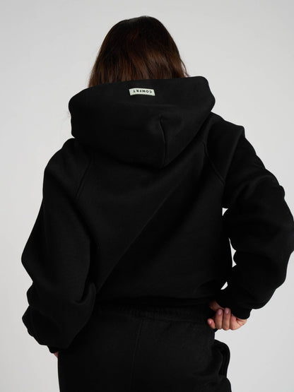Comfrt Tranquil Hoodie Unisex Gewichtet Oversized Entspannend Komfort