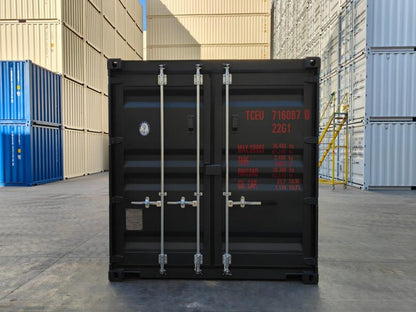 Contenedores Ejido Container Marittimo 20 Piedi Nero Acciaio Inox