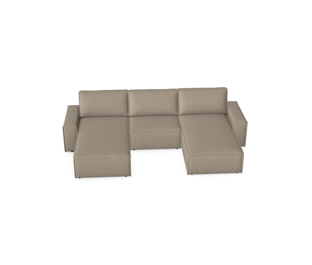 Domo Modular Modulares Sofa mit Sesame 30 Bezug M_CIWXGGZ