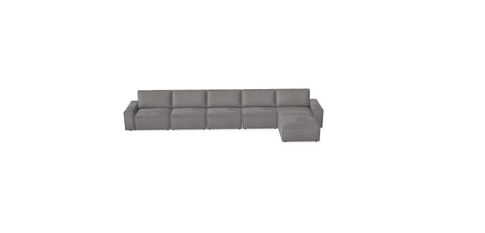 Luxusbetten24 Domo Modular Bett – Wunschkonfiguration M_HYYO1EH mit Anafi 7