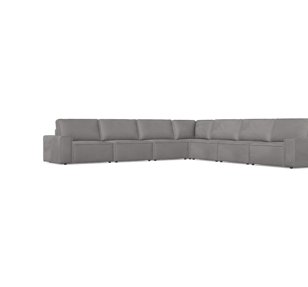 Luxusbetten24 Domo Modular M_IB5RS8 Modulares Bettkonfiguration Anafi 7