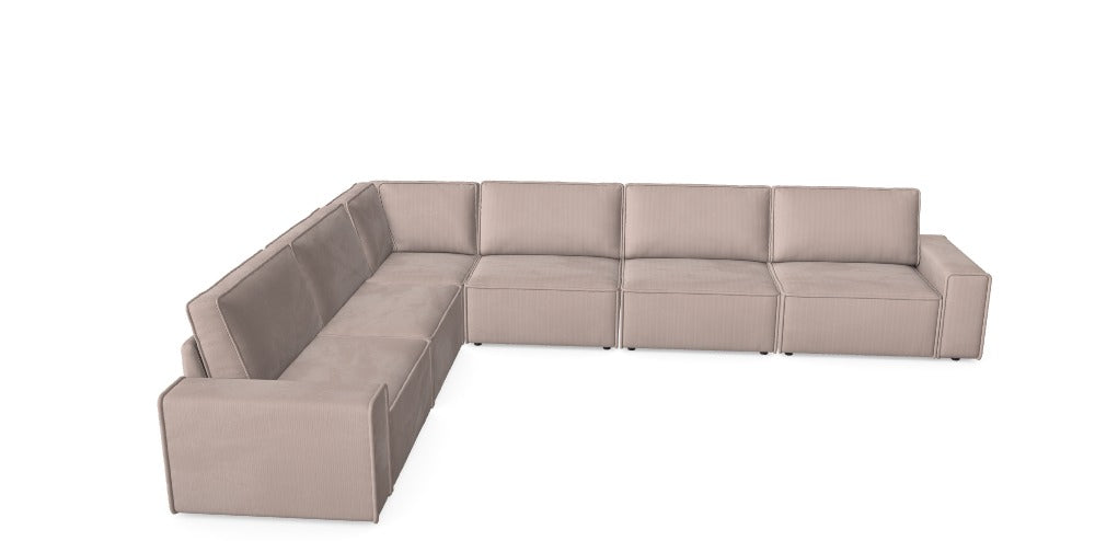 Luxusbetten24 Domo Modular Modulbett Individuell Konfigurierbar M LZ7FCKE