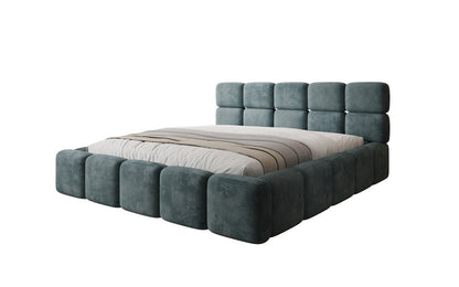 Designer Polsterbett Matilda Cord mit Stauraum