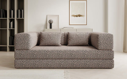 Designer Sofa Lazy 3‑Sitzer im Wildmuster