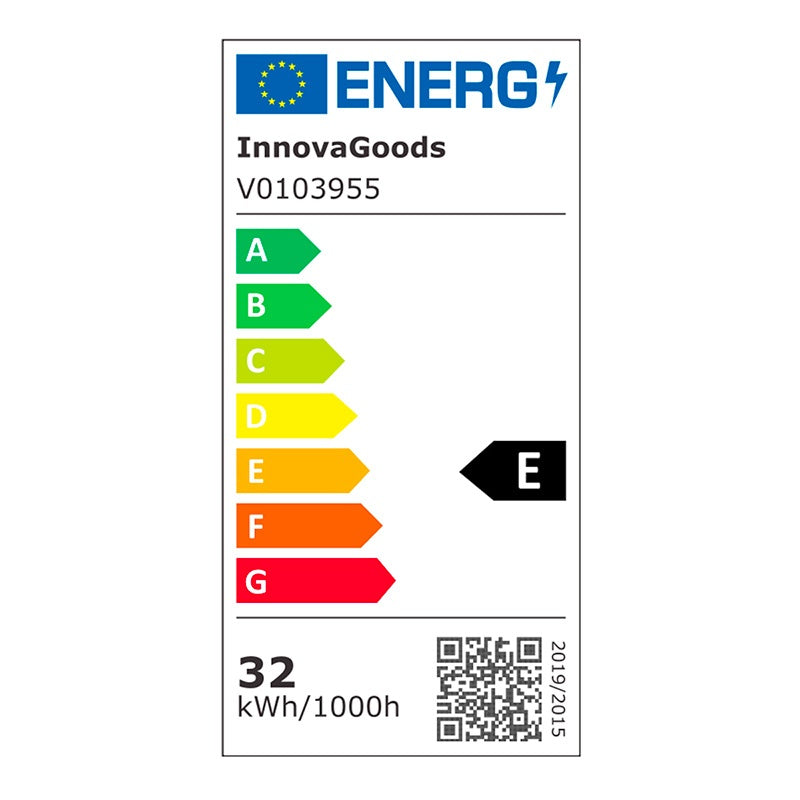 INNOVAGOODS V0103952 Ventilador de Techo Motor DC Silencioso 6 Velocidades Blanco