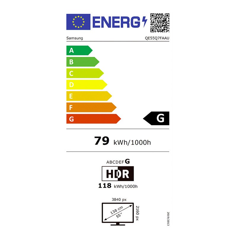 Samsung QE55Q7F Smart TV QLED 55 Pulgadas4K UHD