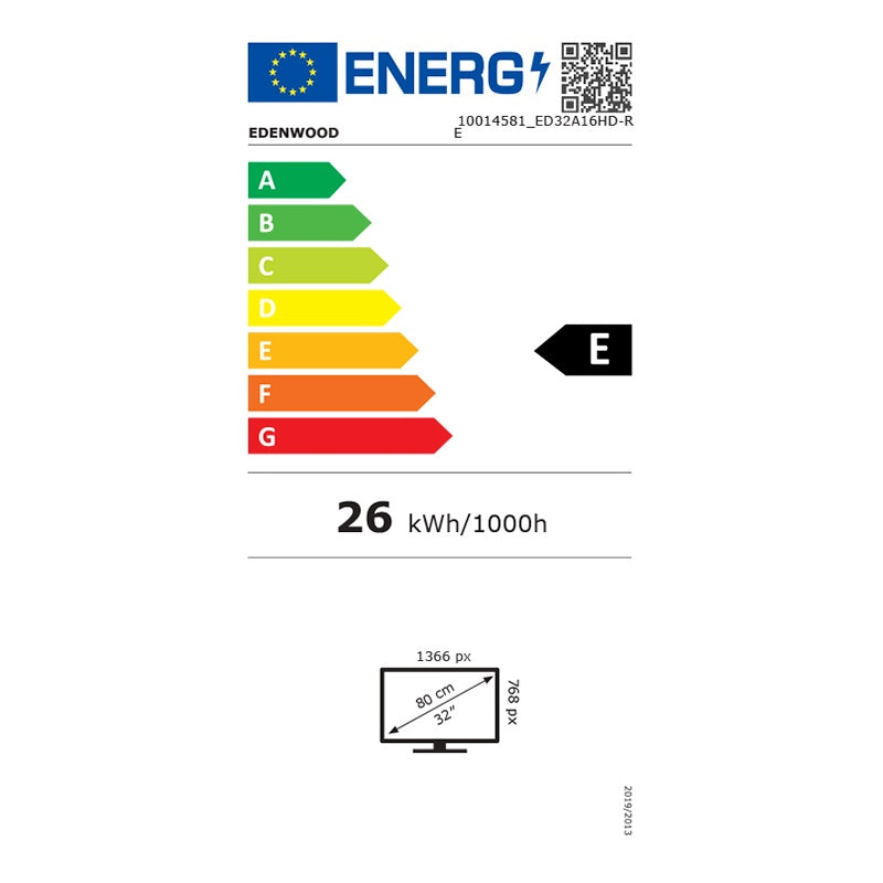 Edenwood ED32A16HD-RE Smart TV 32" HD Ready con VIDAA