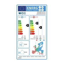 WIDE Aire Acondicionado Split 2x1 3000+2000F Wi‑Fi