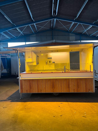 Contenedores Ejido Remolque di Vendita per Snack Bar