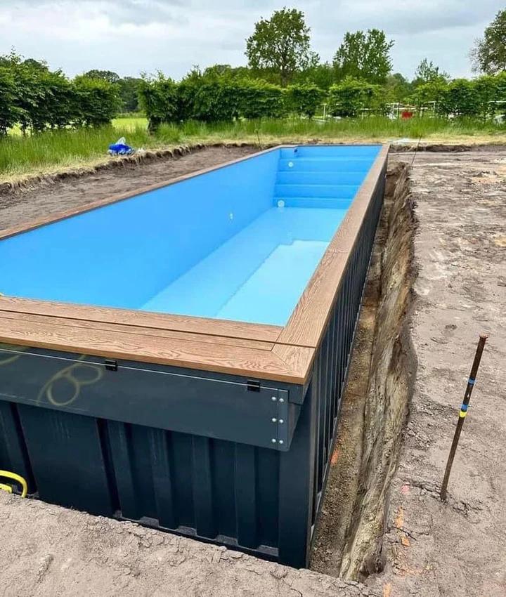 Contenedores Ejido Piscina Contenitore Modulare 12 m