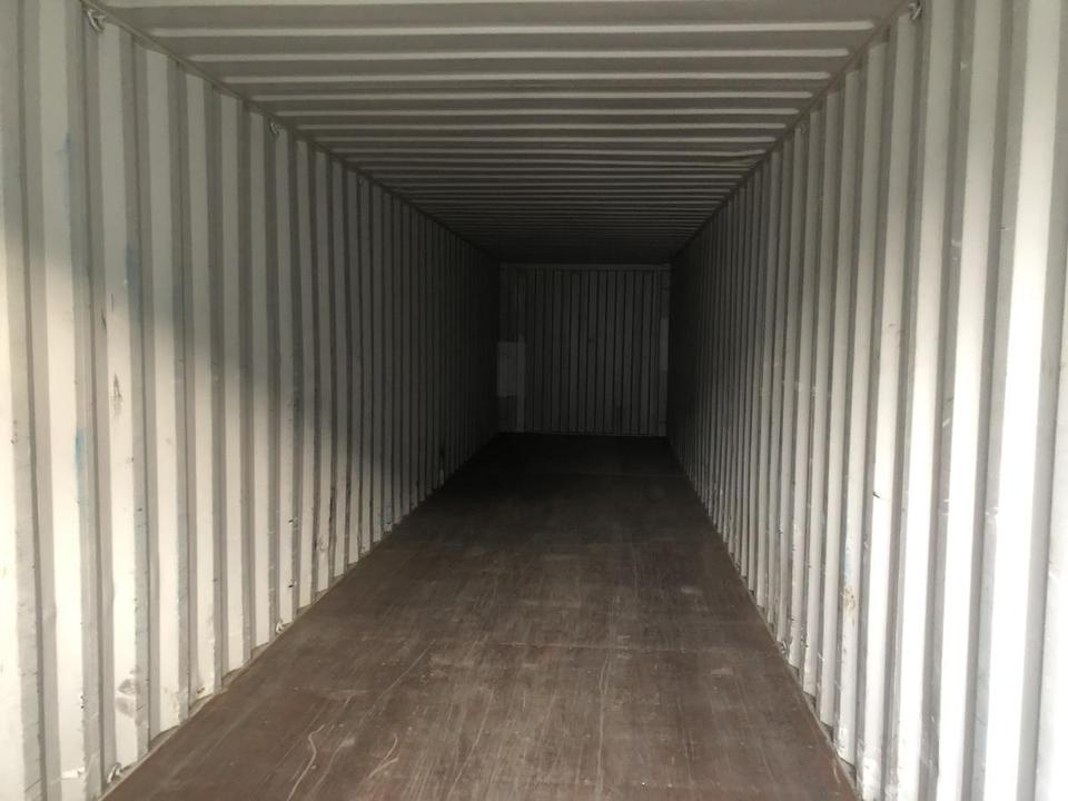 Contenedores Ejido Contenitore Marittimo 40 piedi Bianco Acciaio Inox