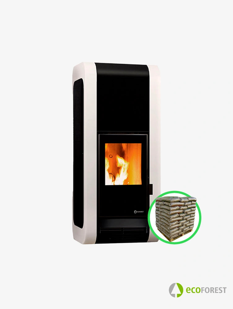 Ecoforest Oslo Estufa de Pellets Canalizable con WiFi