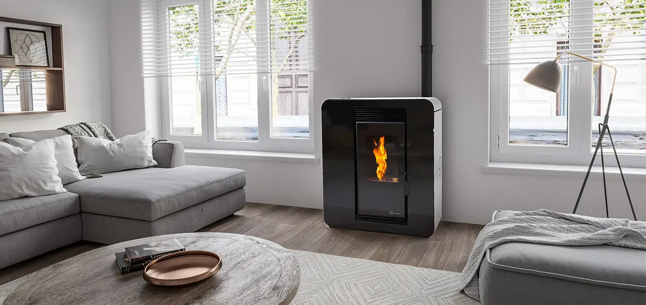 Ecoforest Bolonia Estufa de Pellets Canalizable con WiFi
