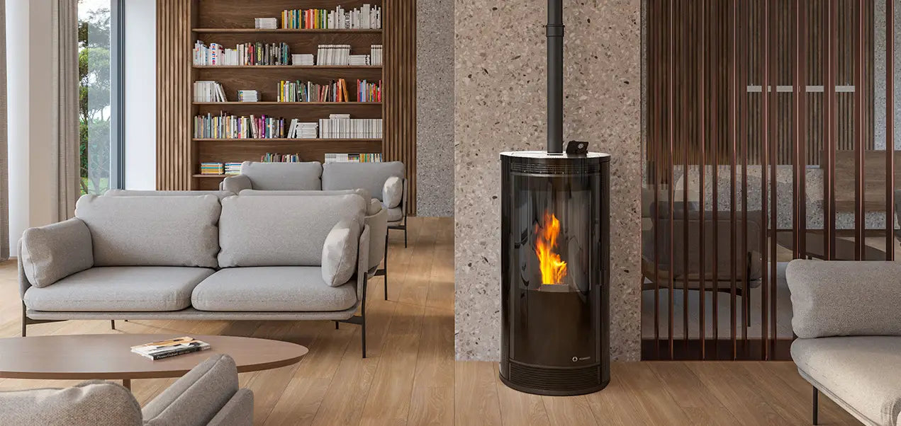 Ecoforest Estufa de Pellets con WiFi
