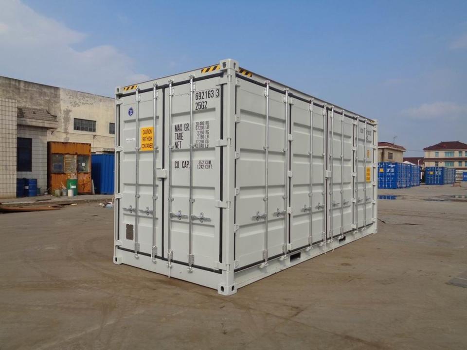 Contenedores Ejido 20 Pies High Cube Contenitore Lato Aperto